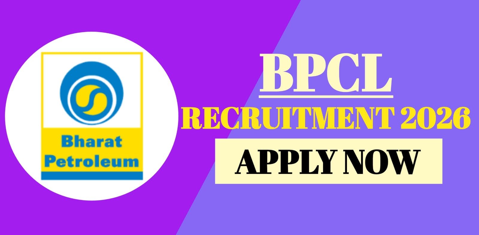 BPCL Recruitment 2026