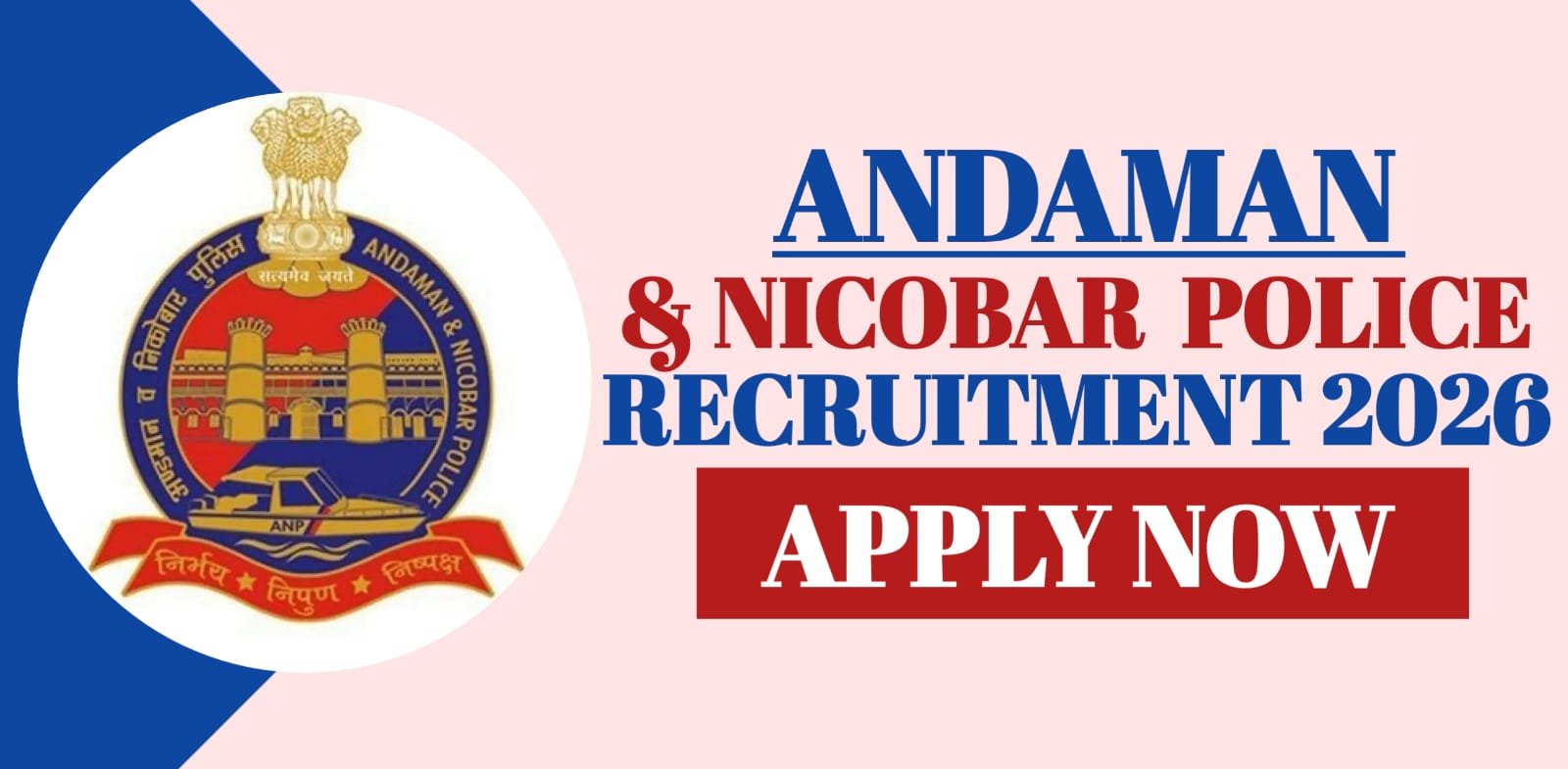 Andaman & Nicobar Police Recruitment 2026