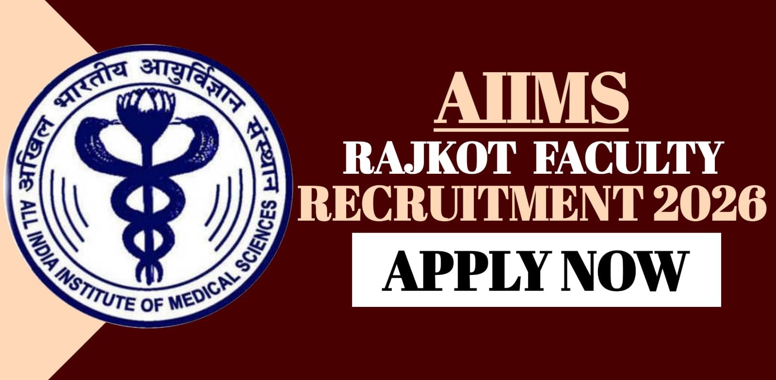 AIIMS Rajkot Faculty Recruitment 2026