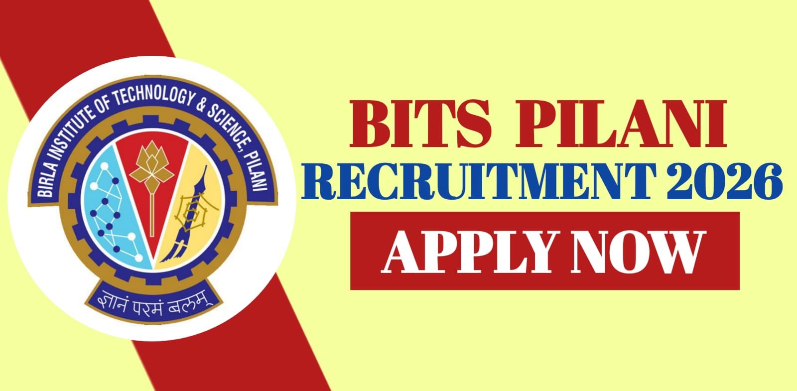 BITS Pilani Recruitment 2026