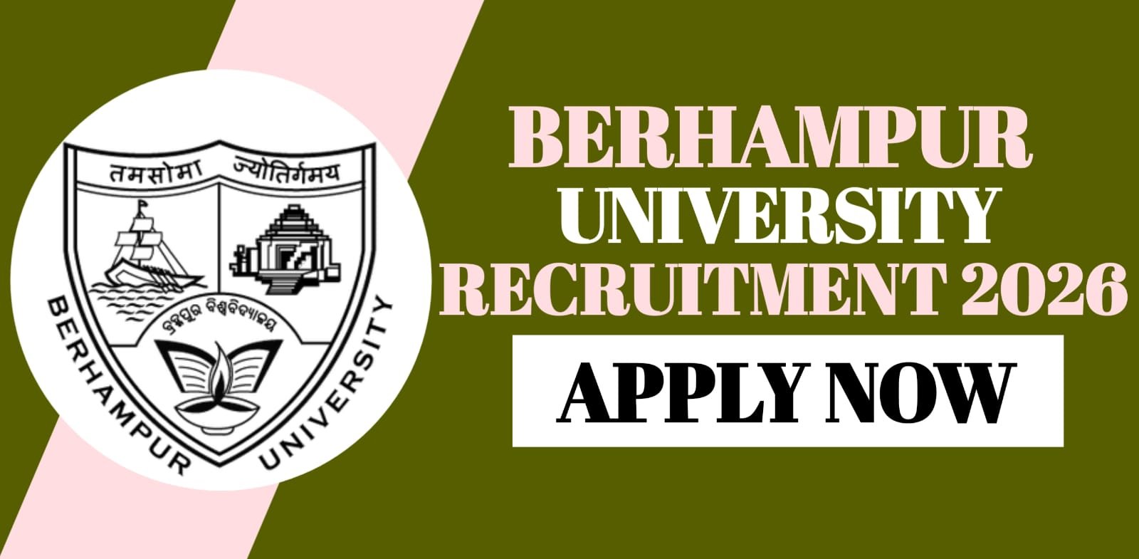 Berhampur University Recruitment 2026
