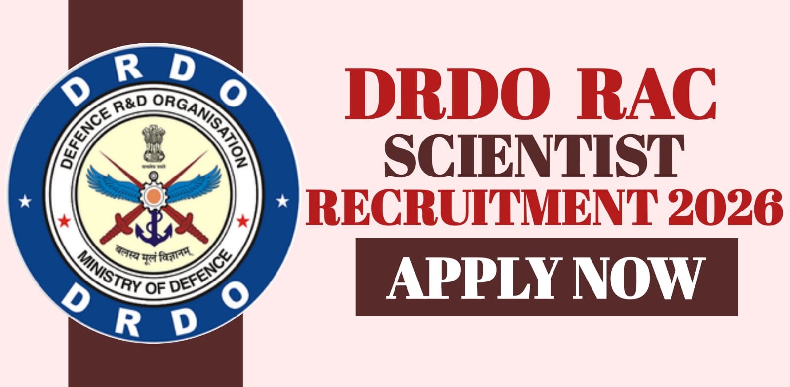 DRDO RAC Scientist Recruitment 2026