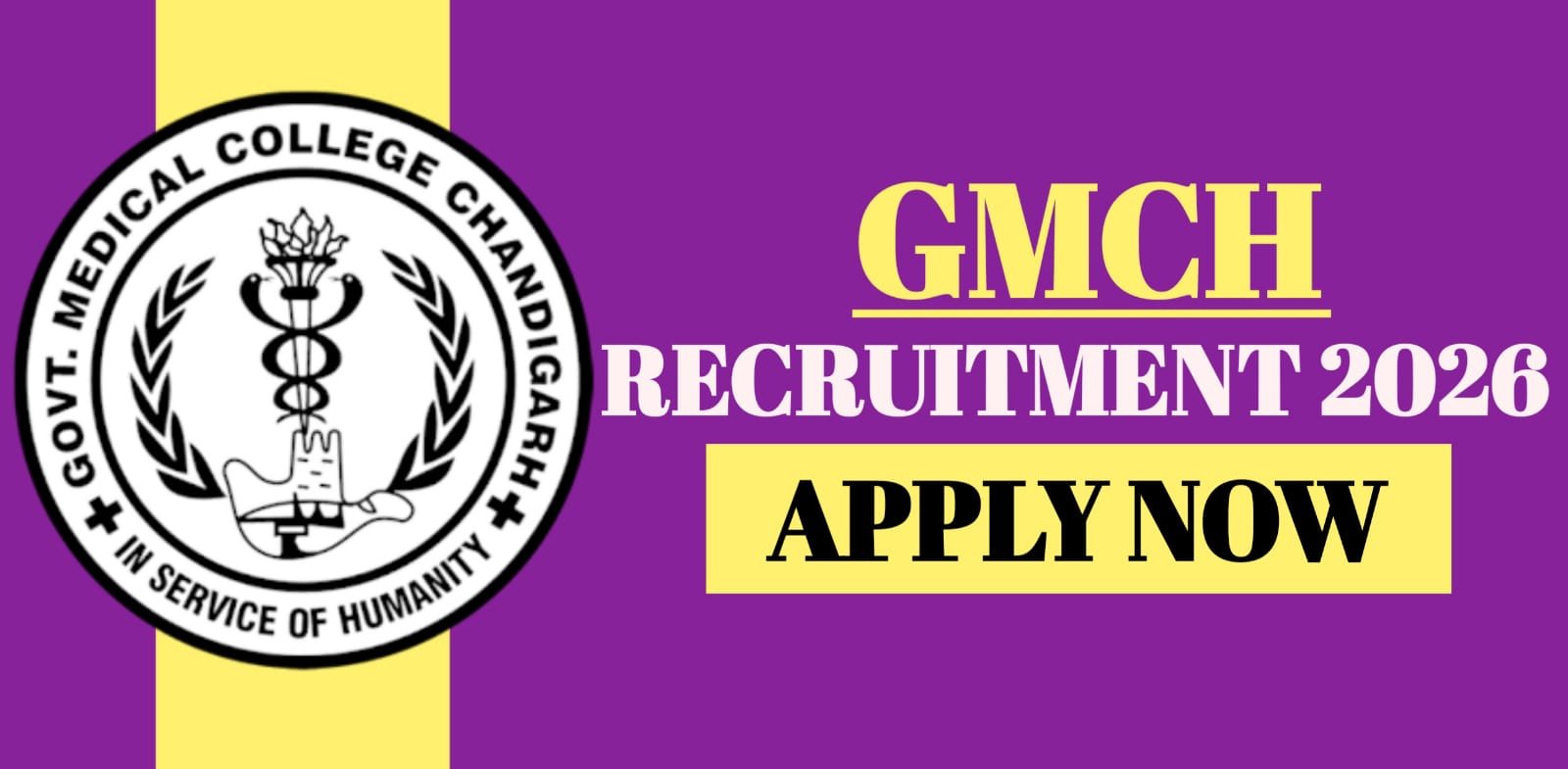 GMCH Recruitment 2026