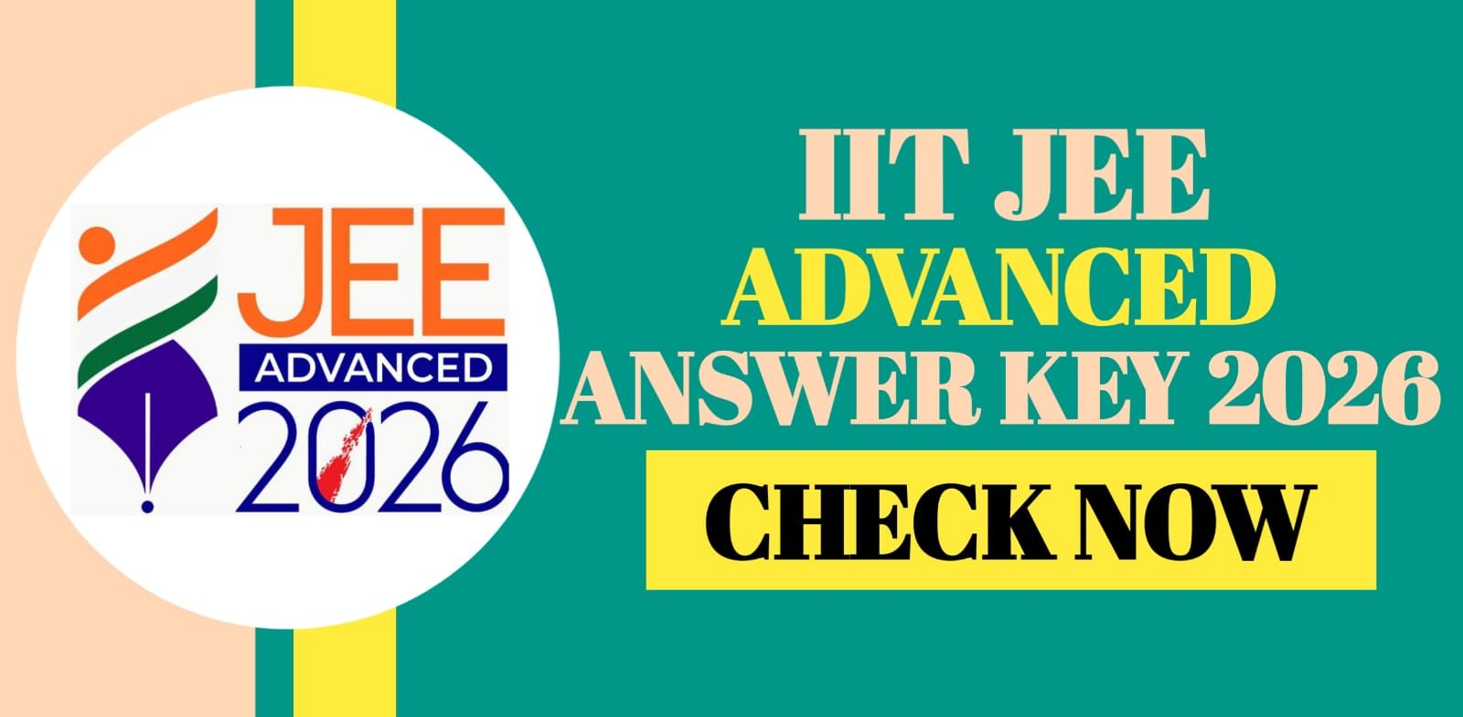 IIT JEE Advanced Answer Key 2026