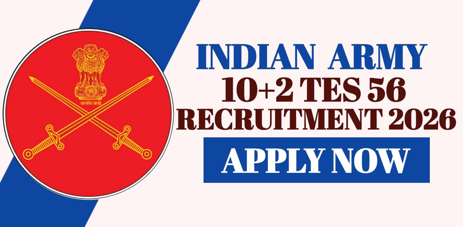 Indian Army 10+2 TES 56 Recruitment 2026