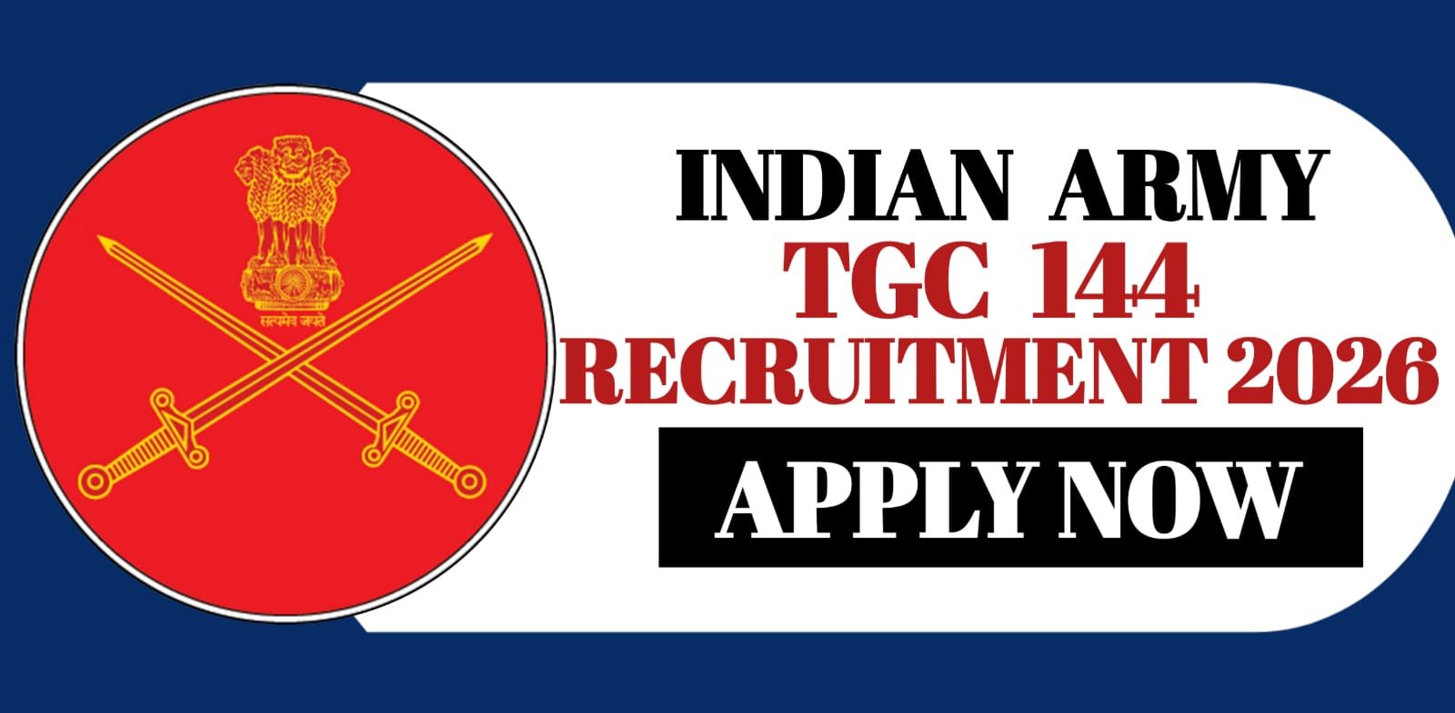 Indian Army TGC 144 Recruitment 2026