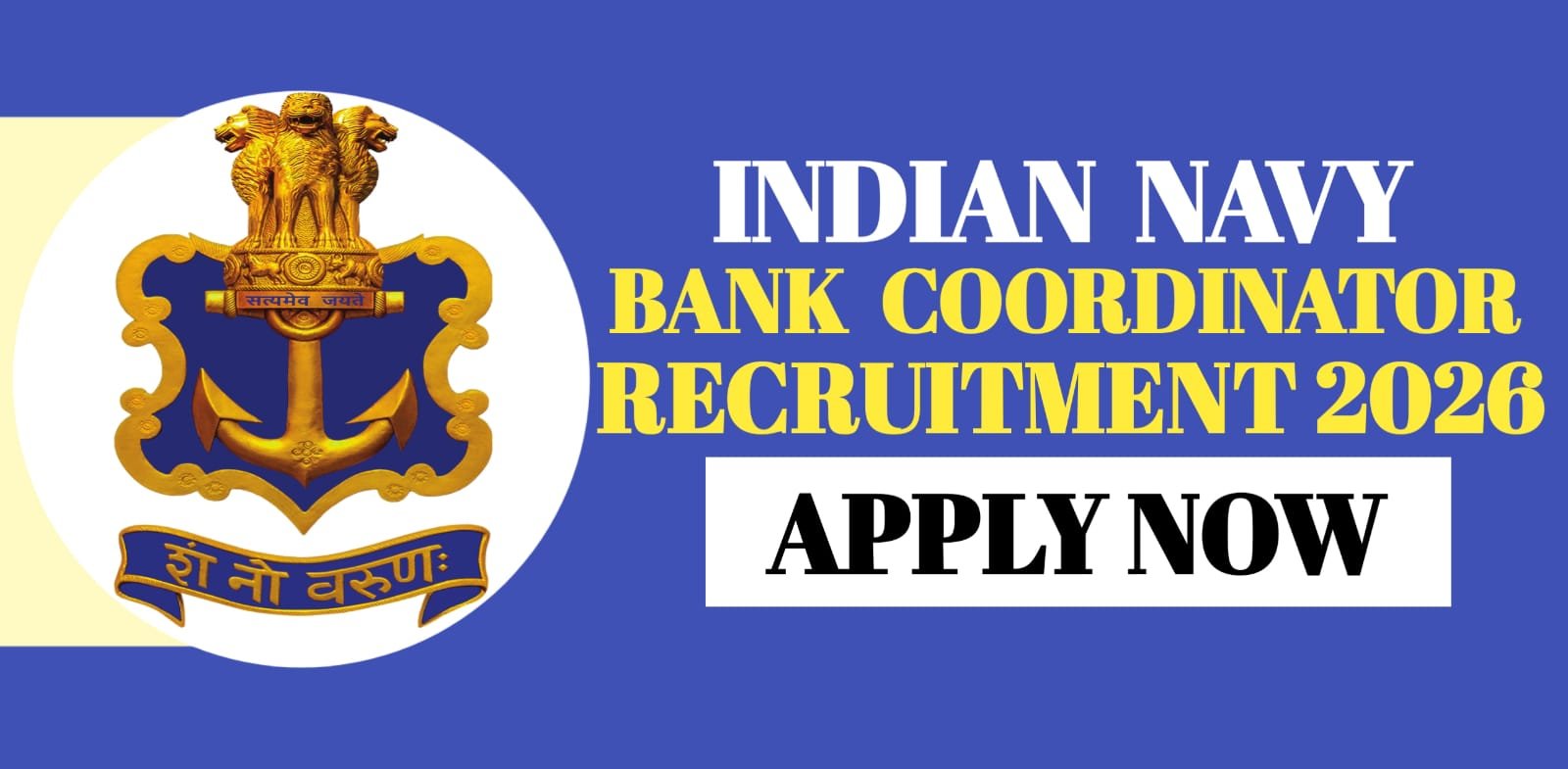 Indian Navy B.Tech Entry Recruitment 2026