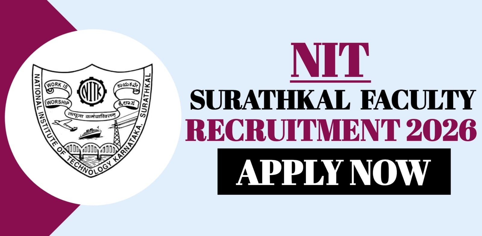 NIT Surathkal Faculty Recruitment 2026 