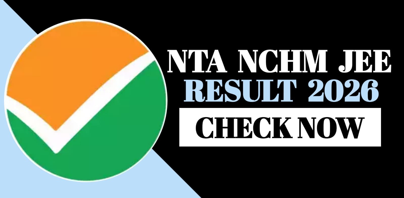 NTA NCHM JEE Result 2026