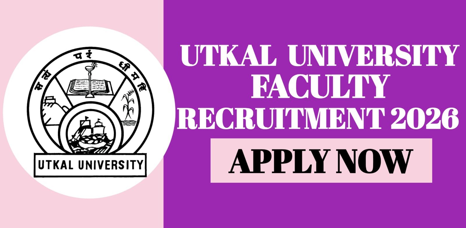 Utkal University Faculty Recruitment 2026
