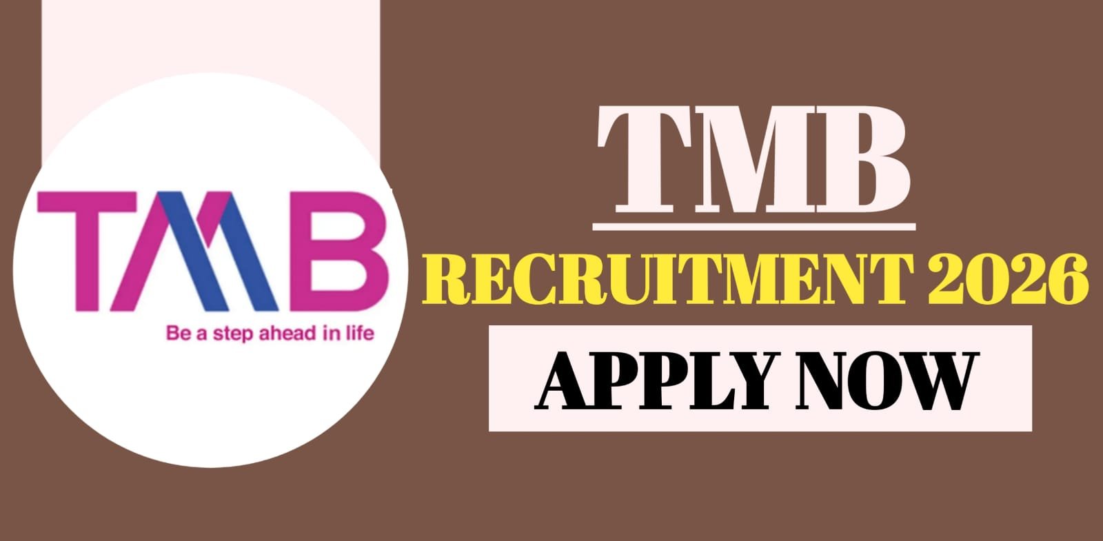 TMB Recruitment 2026 | Apply Now