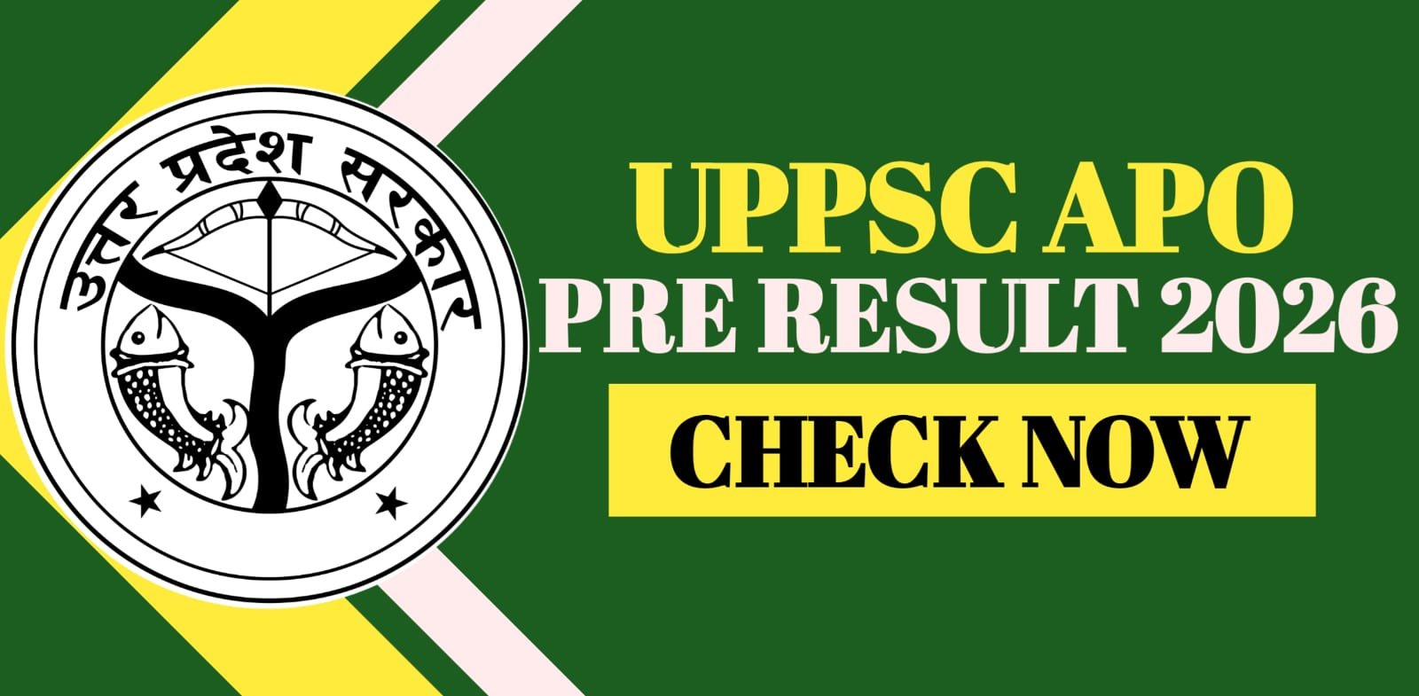 UPPSC APO Pre Result 2026 | Check
