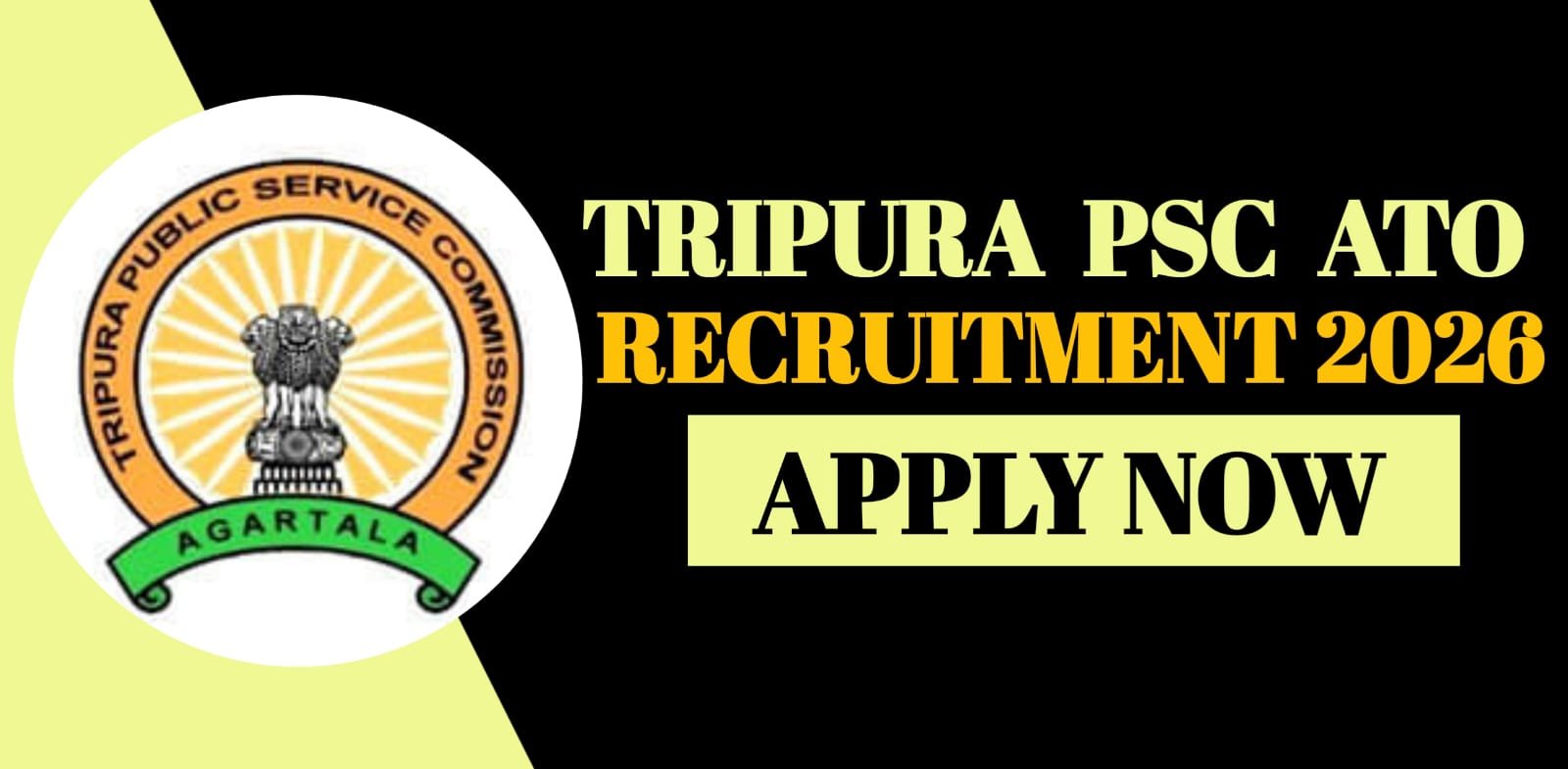 Tripura PSC ATO Recruitment 2026
