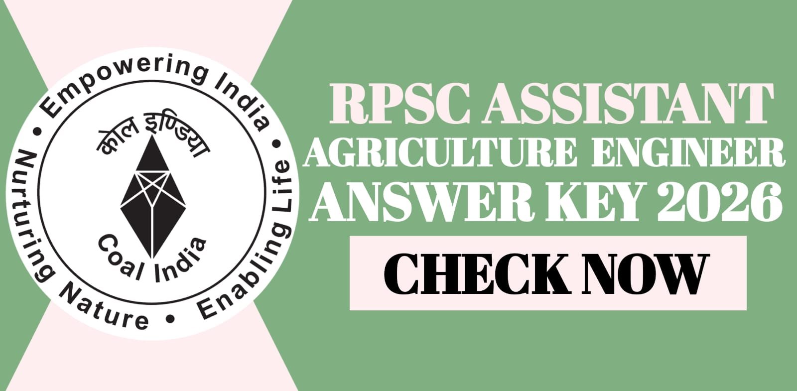 RPSC Assistant Agriculture Engineer Answer Key 2026
