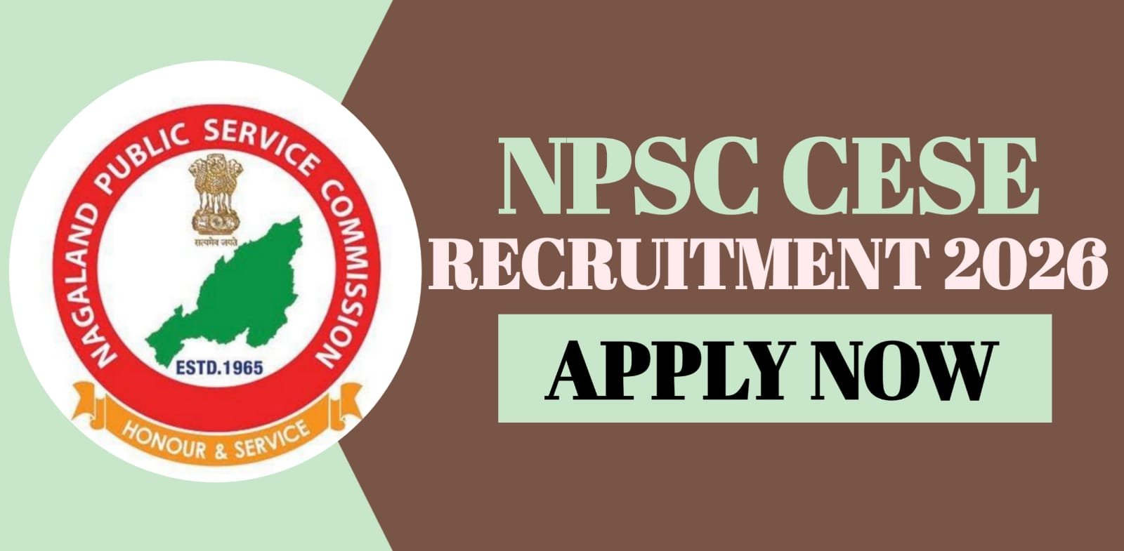 NPSC CESE Recruitment 2026