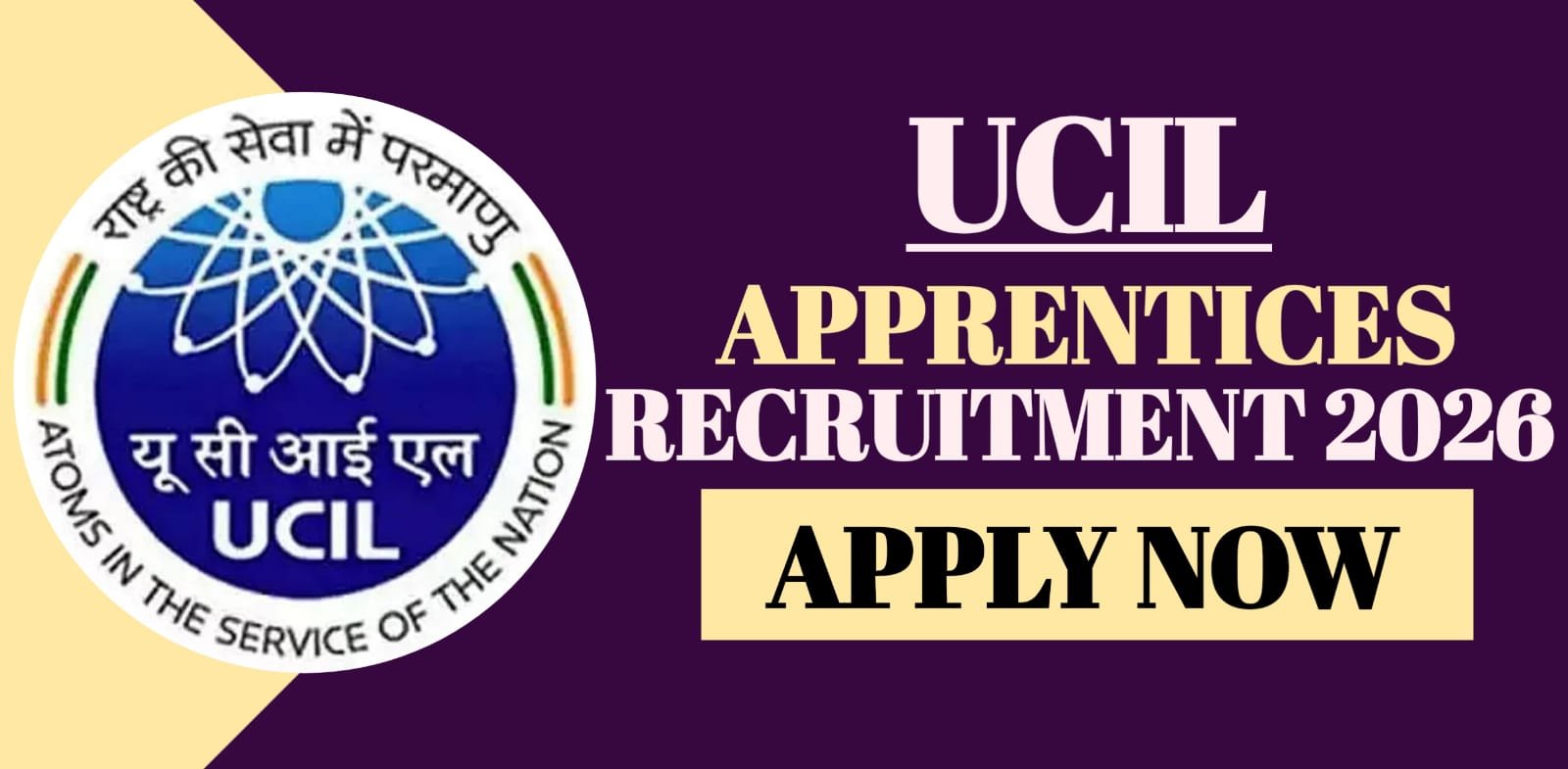 UCIL Apprentices Recruitment 2026