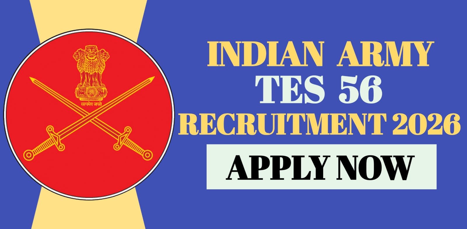 Indian Army TES 56 Recruitment 2026