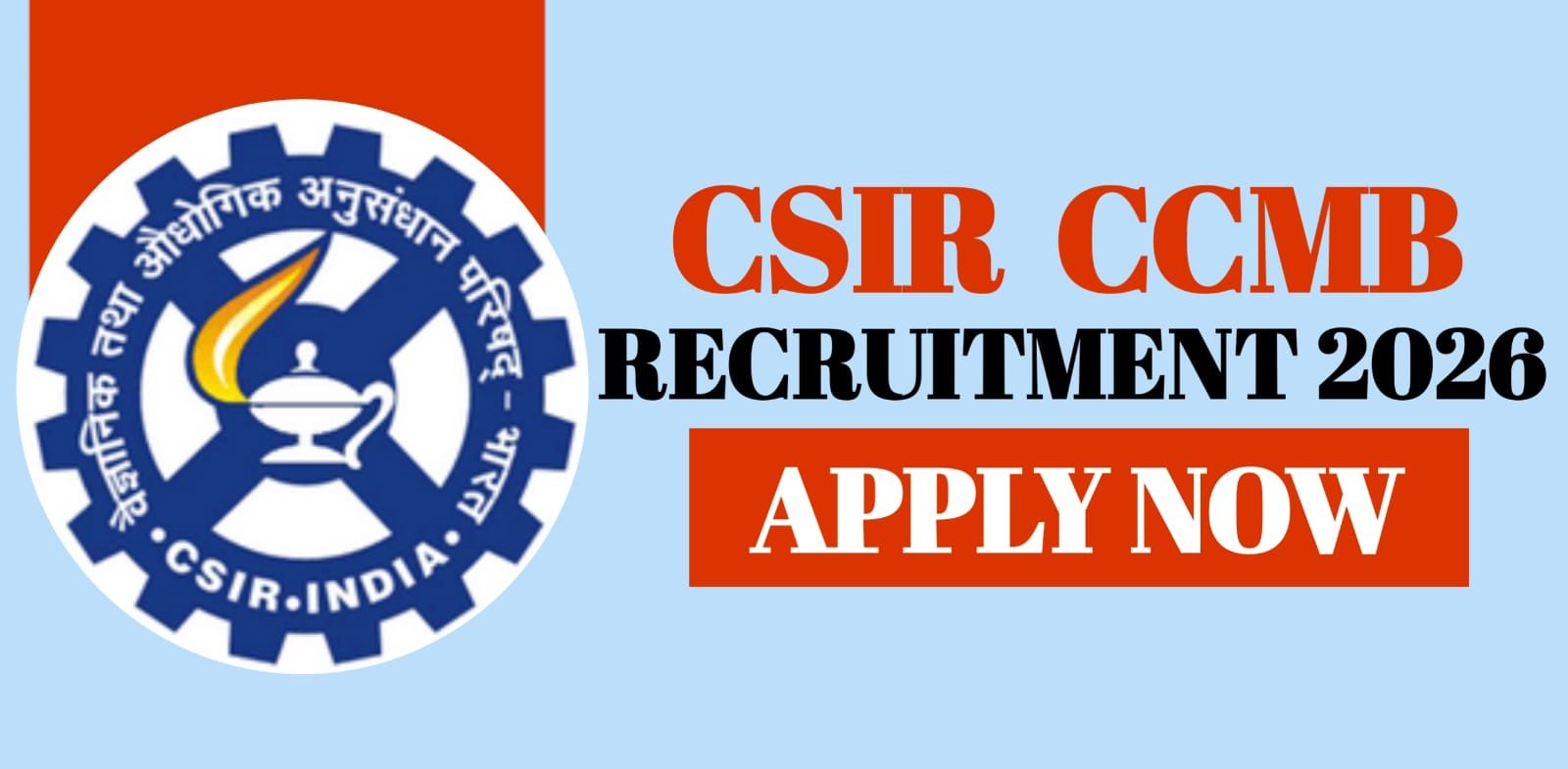 CSIR CCMB Recruitment 2026