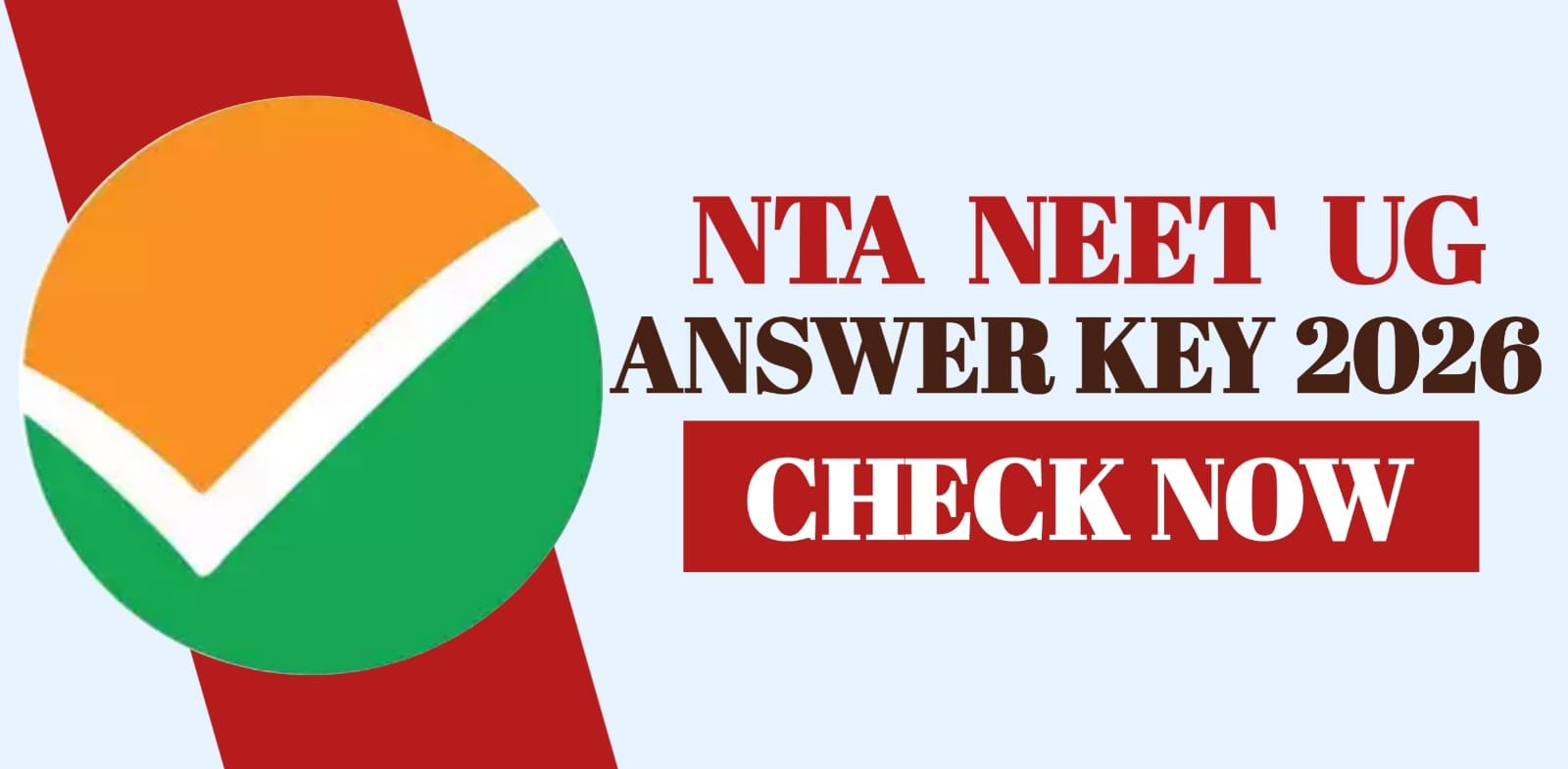 NTA NEET UG Answer Key 2026