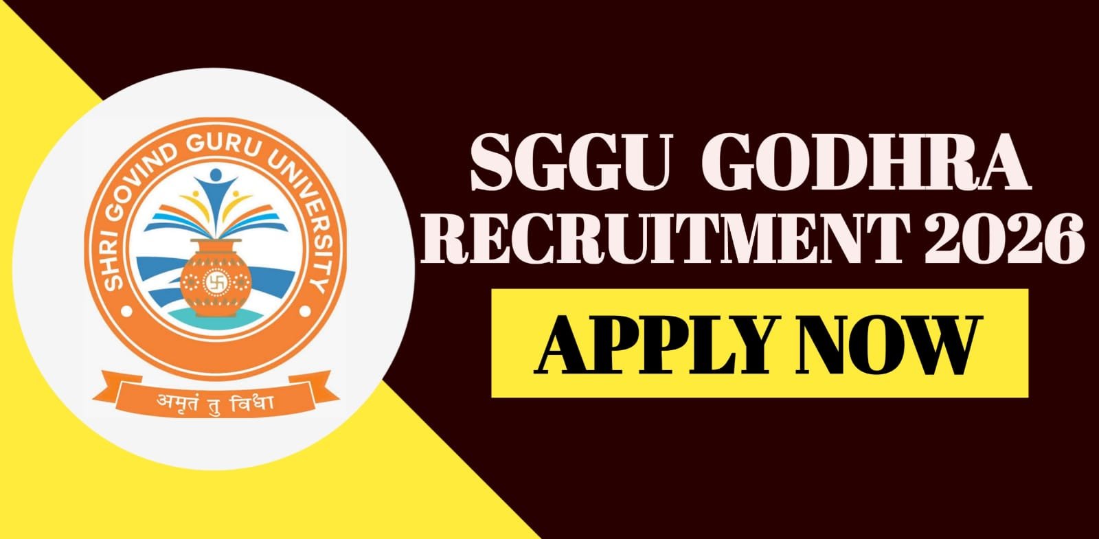 SGGU Godhra Recruitment 2026