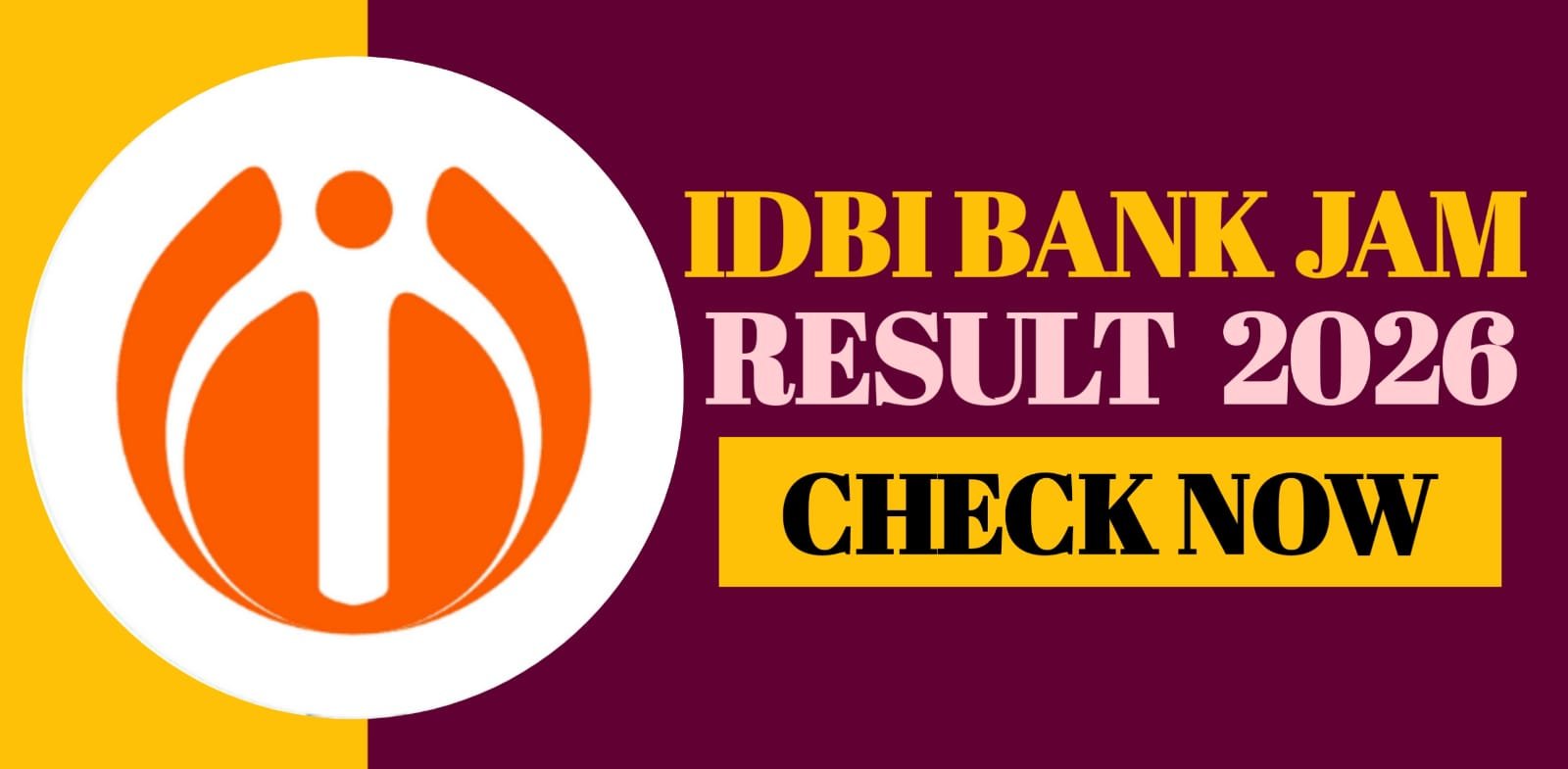 IDBI Bank JAM Result 2026 