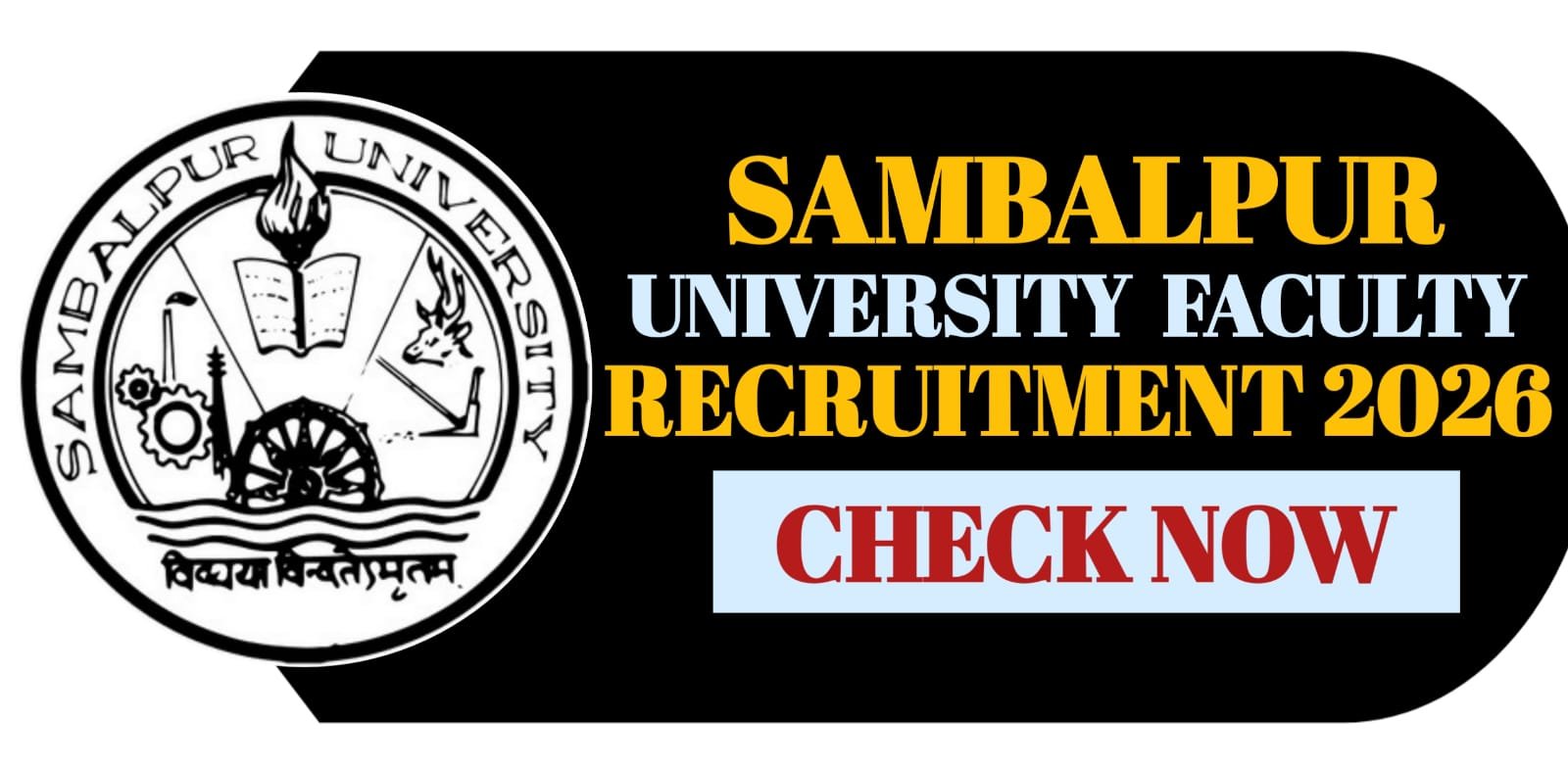 Sambalpur University Faculty Recruitment 2026