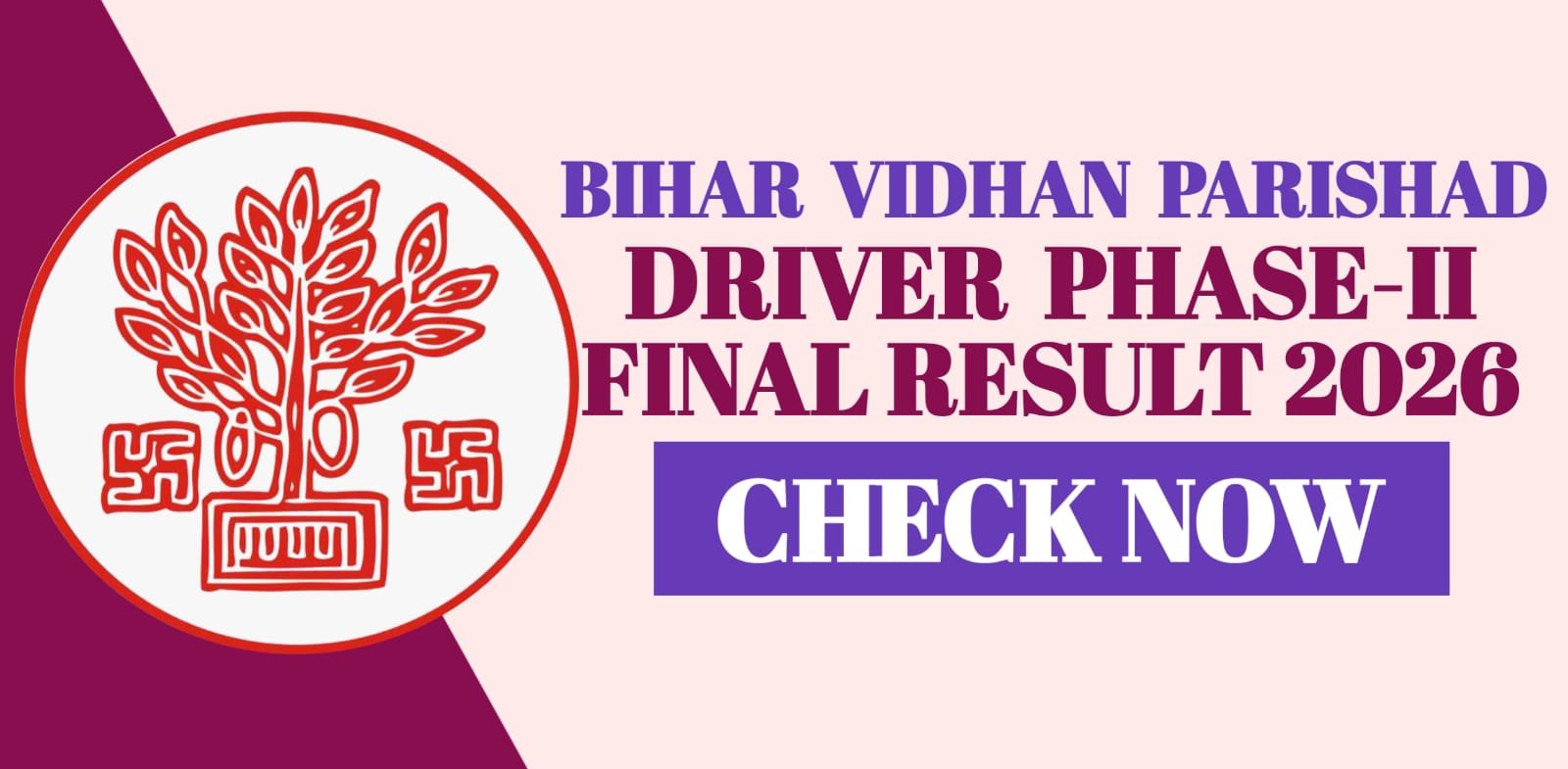 Bihar Vidhan Parishad Driver Phase-II Final Result 2026