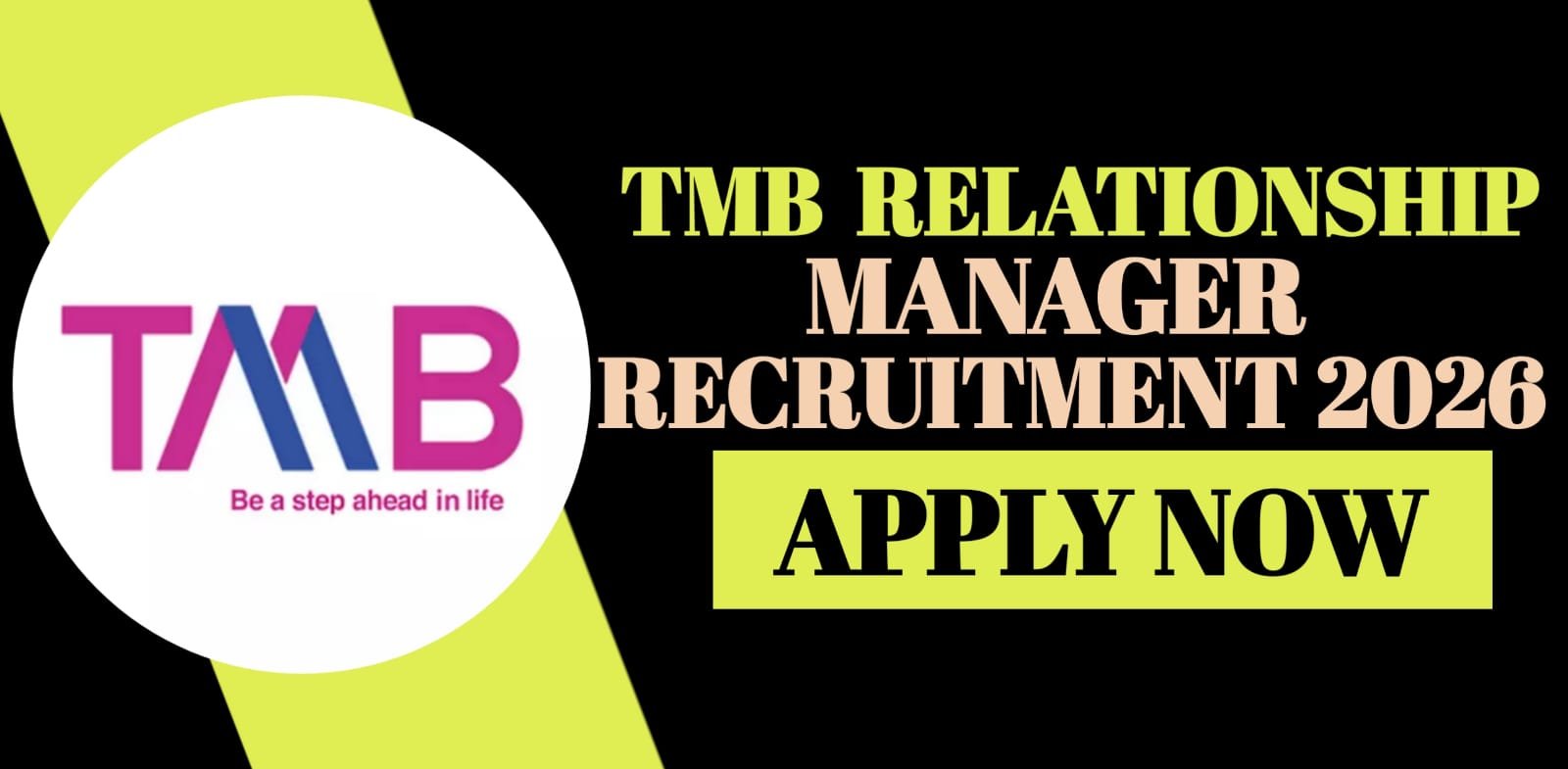 TMB Relationship Manager Recruitment 2026