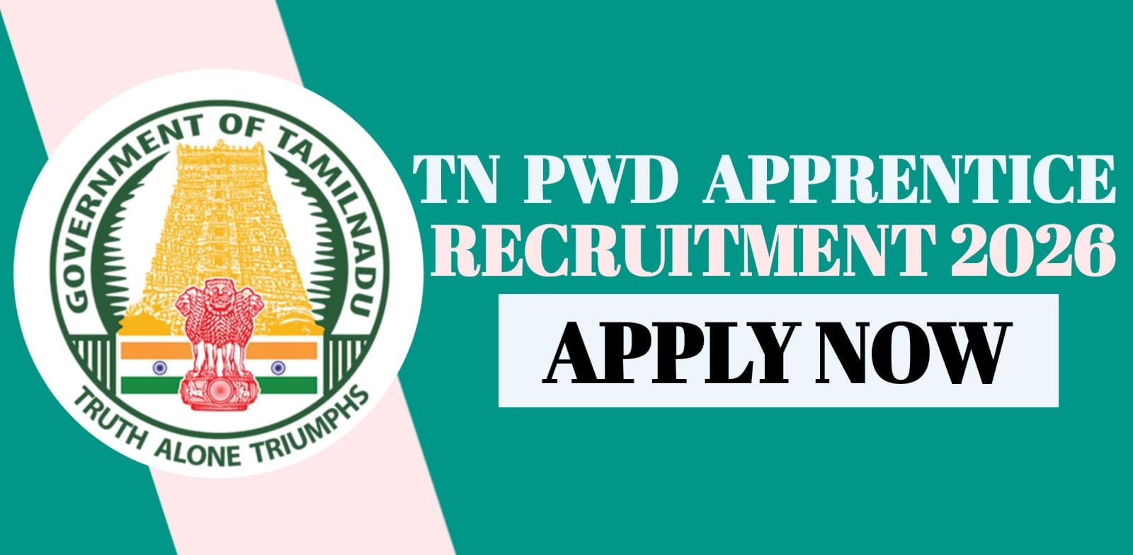 TN PWD Apprentice Recruitment 2026