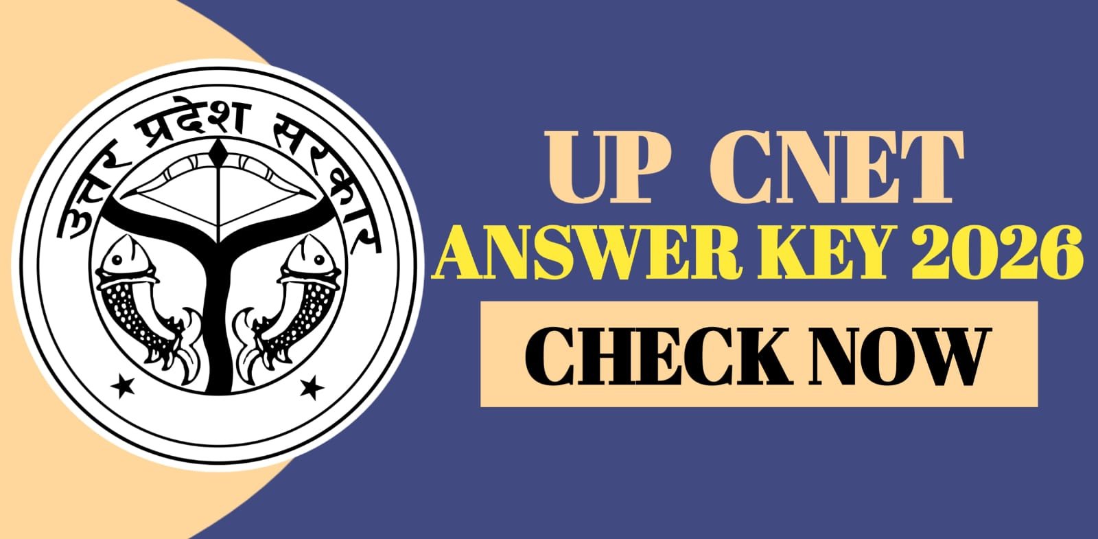 UP CNET Answer Key 2026