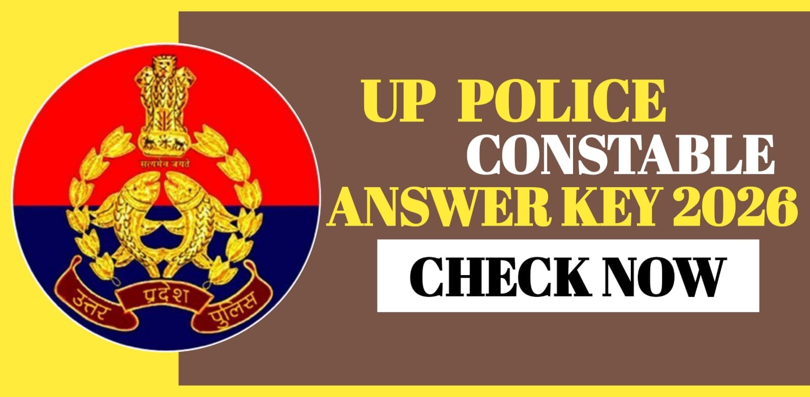 UP Police Constable Answer Key 2026