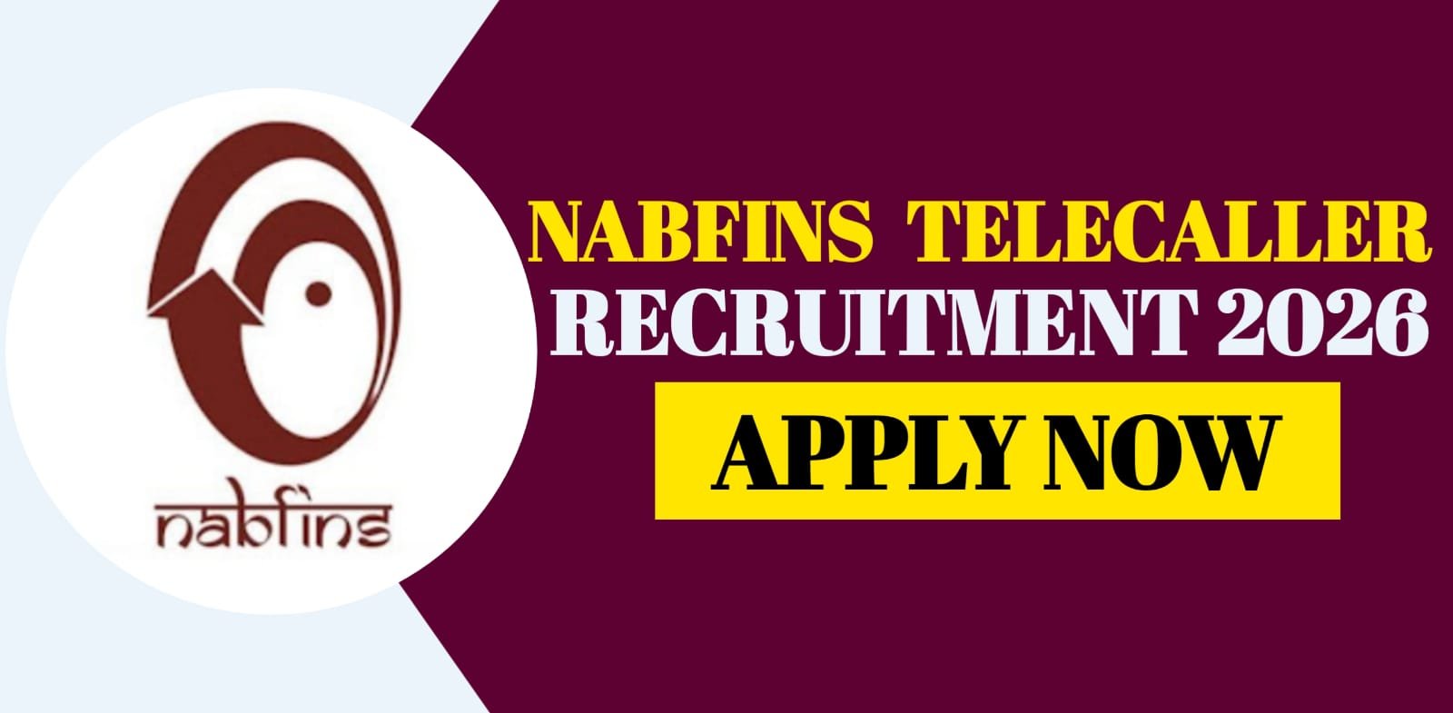 NABFINS Telecaller Recruitment 2026